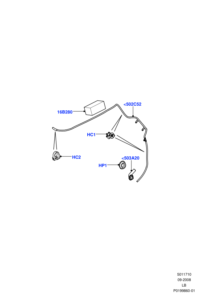 Sliding Roof Mechanism And Controls (Tube - Water Drain)