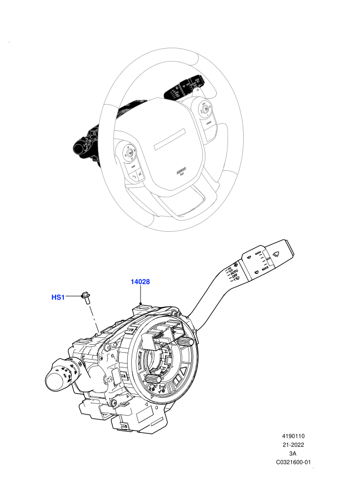 Switches (Changsu (China))(Steering Column)((V)FROMKG446857)