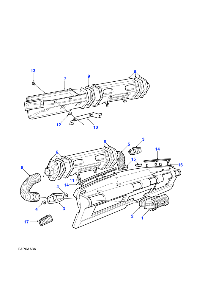 Facia Vent Assembly