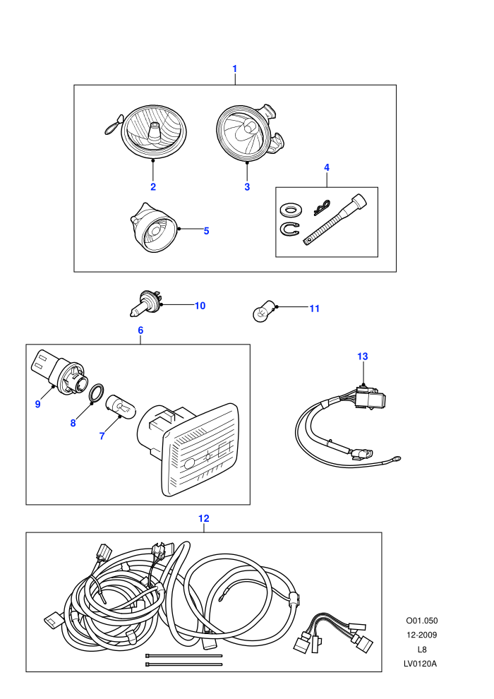 Lamps - Front - Side And Indicator