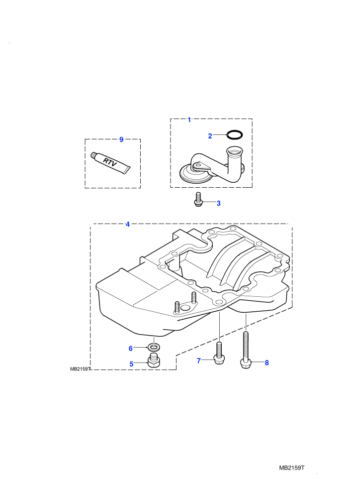Sump (2.5 KV6 Petrol,Automatic Transmission)