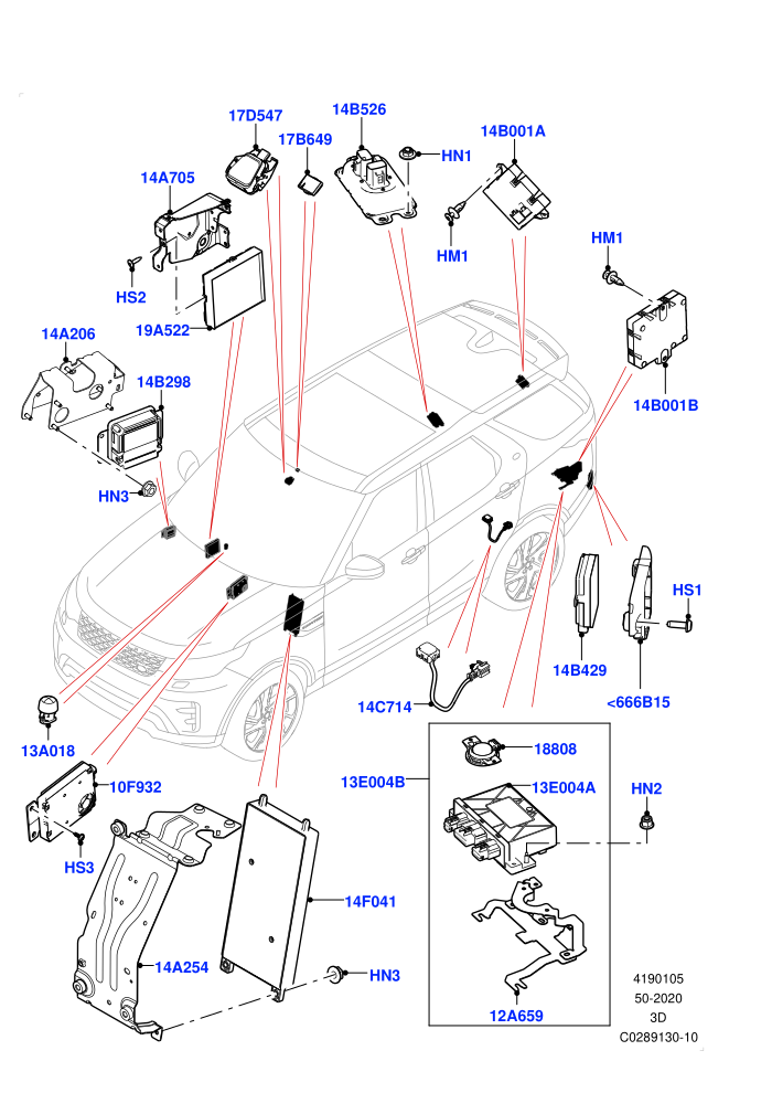 Vehicle Modules And Sensors (Nitra Plant Build)((V)FROMK2000001)