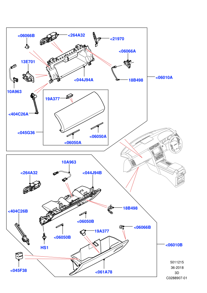 Glove Box (Nitra Plant Build)((V)FROMK2000001)