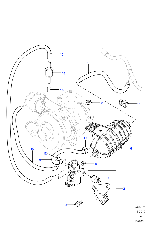 Vacuum Controls-Turbocharger (M47 2.0L I4 16V Diesel)