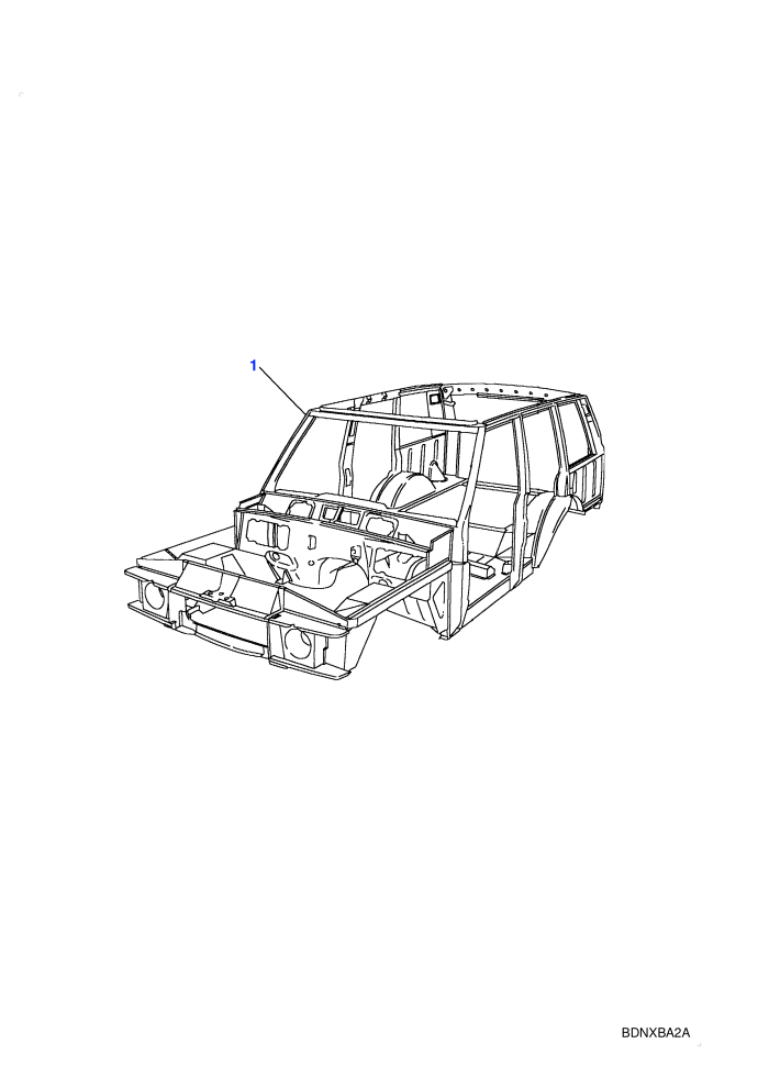 Bodyshell (4 Door Station Wagon)