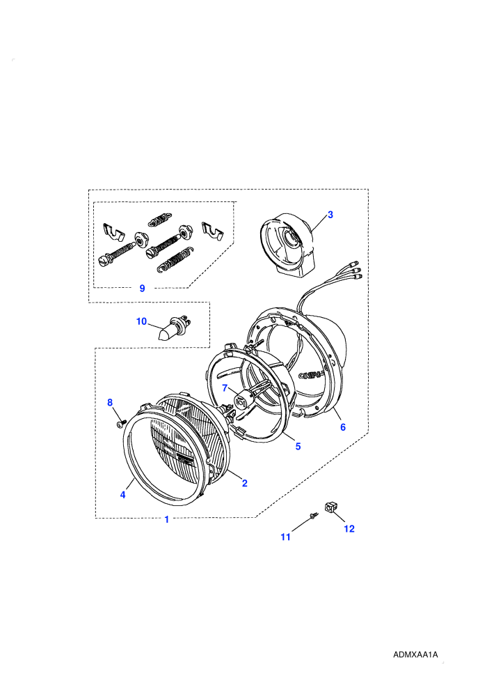Headlamps (Less Headlamp Levelling)((V)TOKA922614)