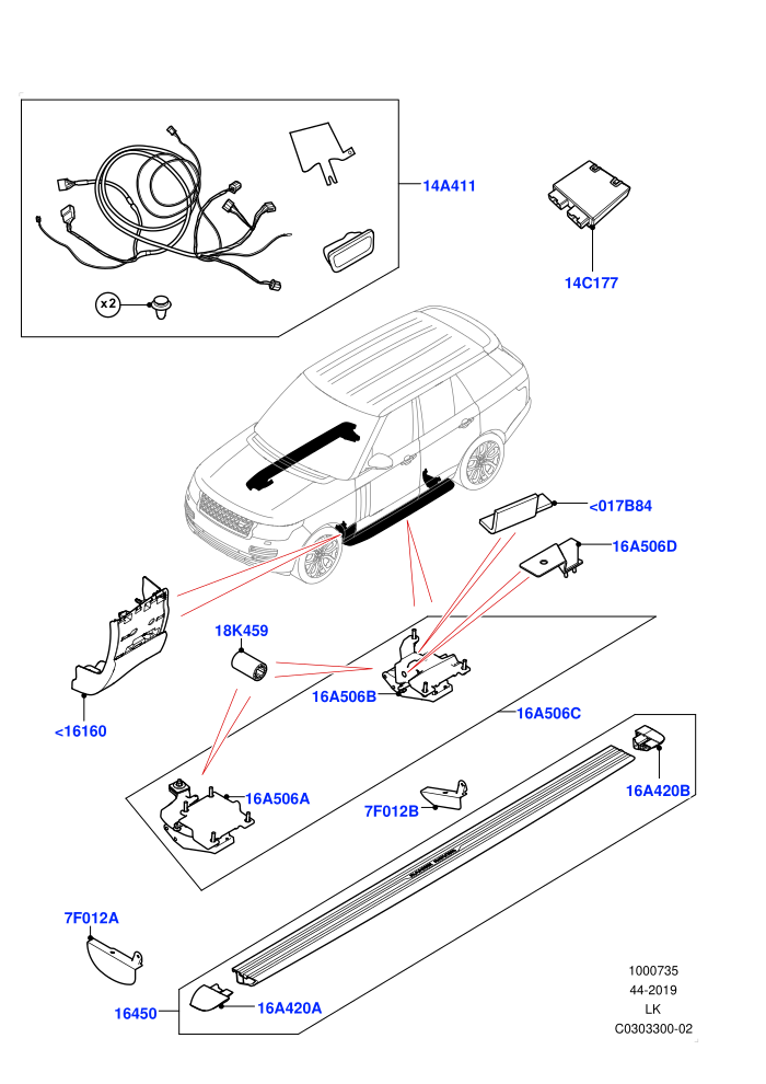 Side Steps And Tubes (Accessory,Power Deployable)((V)FROMLA000001)