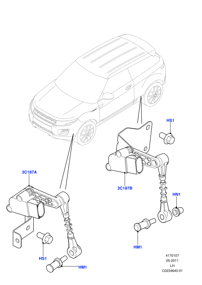 Automatic Headlamp Levelling System (Halewood (UK))