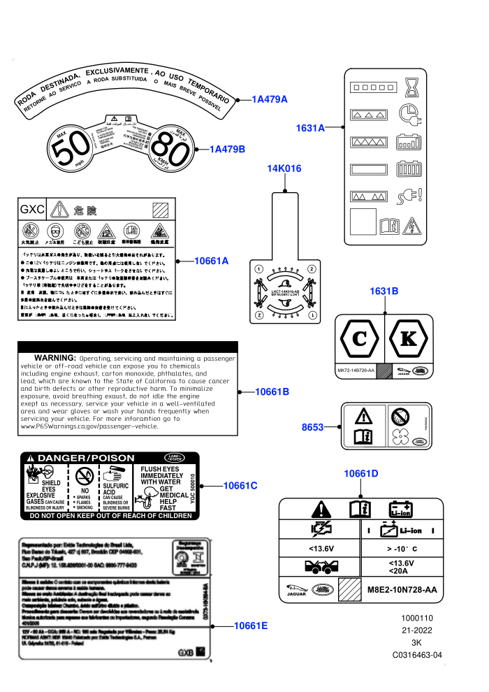 Labels (Warning Decals)