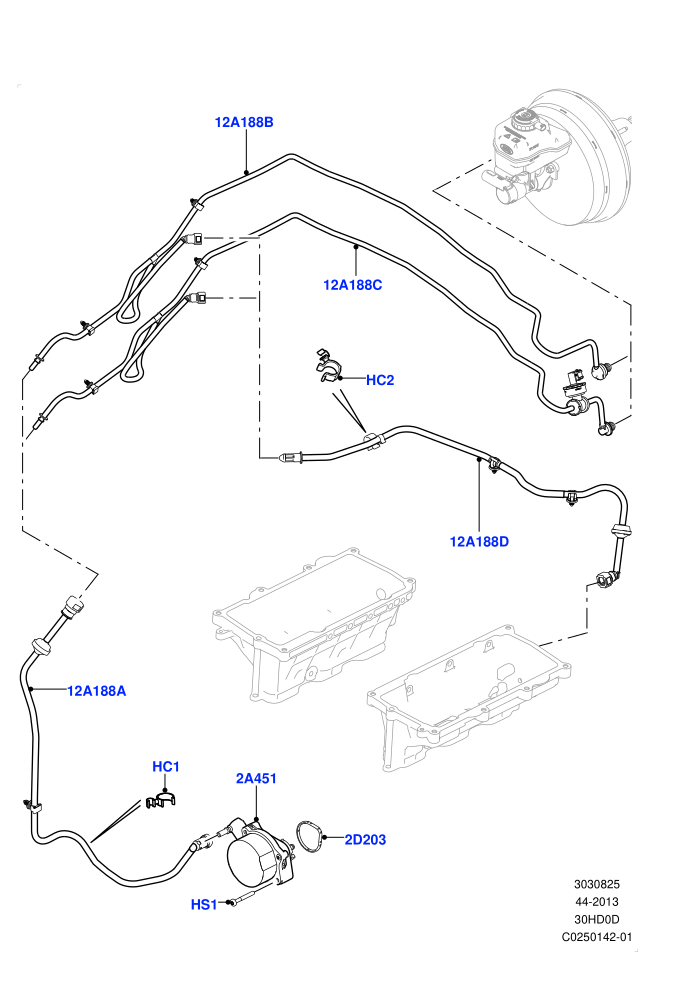 Vacuum Control And Air Injection (3.0L DOHC GDI SC V6 PETROL,LHD)((V)FROMEA000001)