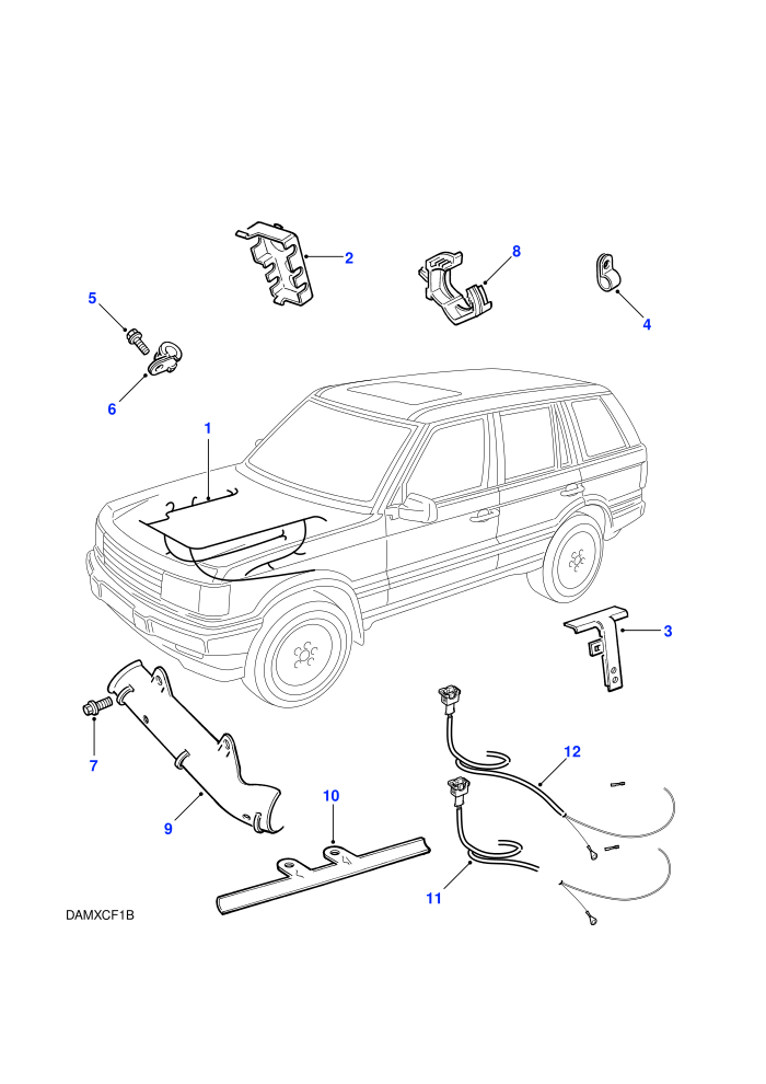 Harness-engine ((+)CDN/MEX/USA,V8 Petrol)