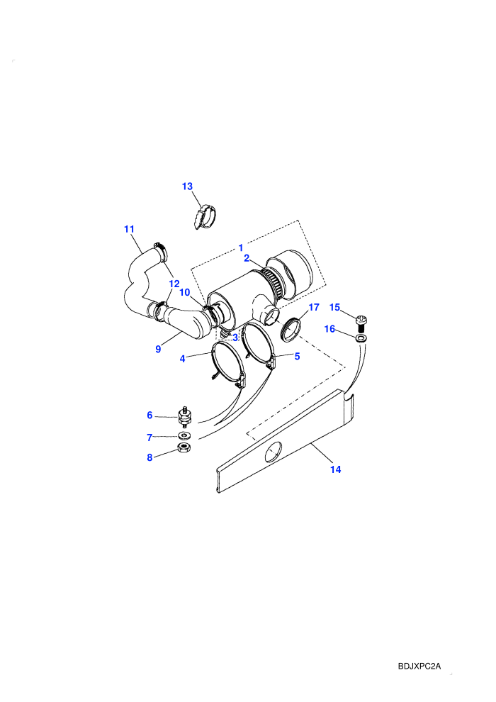 Air Cleaner (4 Cylinder TDi L/R)