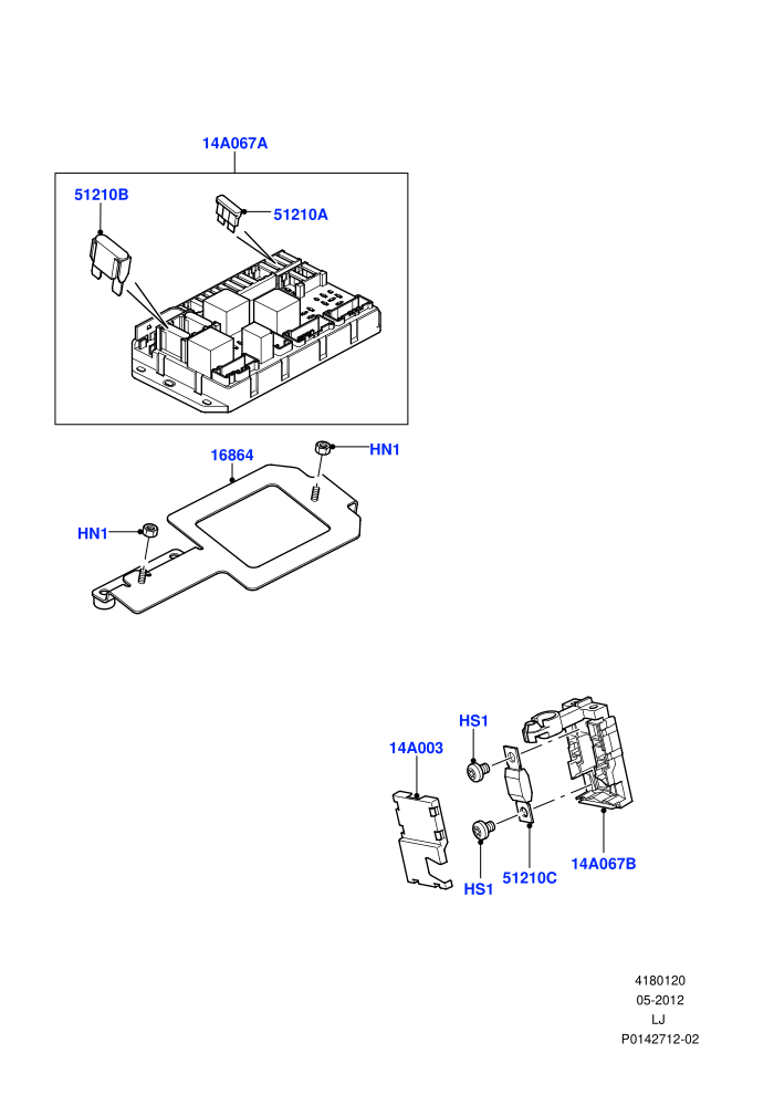 Fuses, Holders And Circuit Breakers (Engine Compartment)((V)TO9A999999)