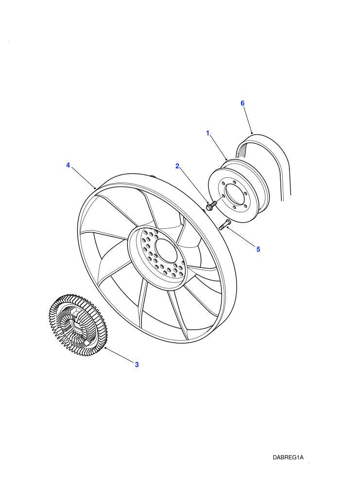 Viscous Drive & Fan (4.0L V8 EFI Petrol,4.0L V8 Efi Petrol LC,4.6 Petrol EFI 8 Cylinder,4.6L V8 Efi Petrol LC)