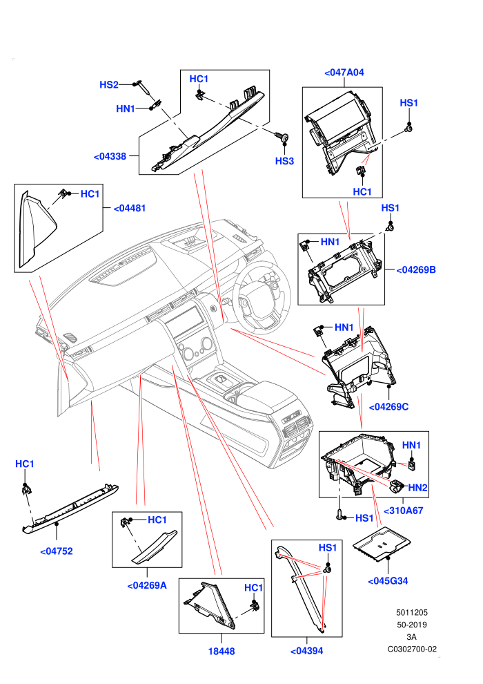 Instrument Panel (Changsu (China))(External,Lower)((V)TOPG169278 (V)FROMKG446857)