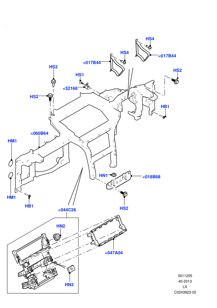 Instrument Panel (Internal Components)