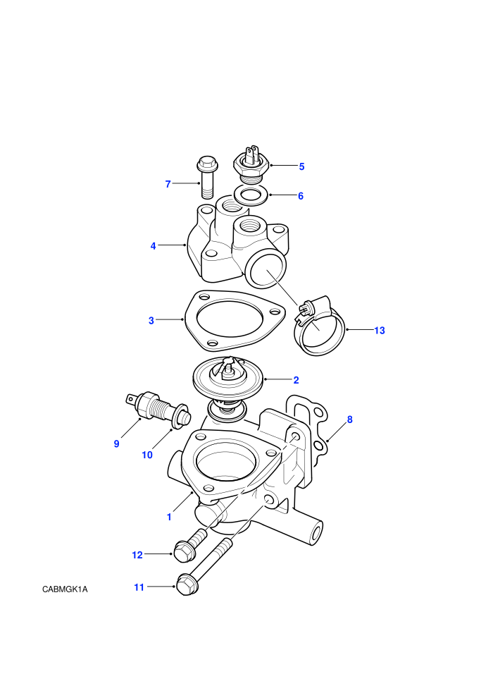 Thermostat Housing (2.5L 200 Tdi)((V)TOLA081991)