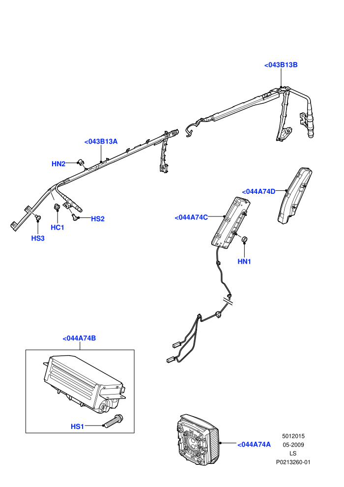 Airbag System (Airbag Modules)((V)FROMAA000001)