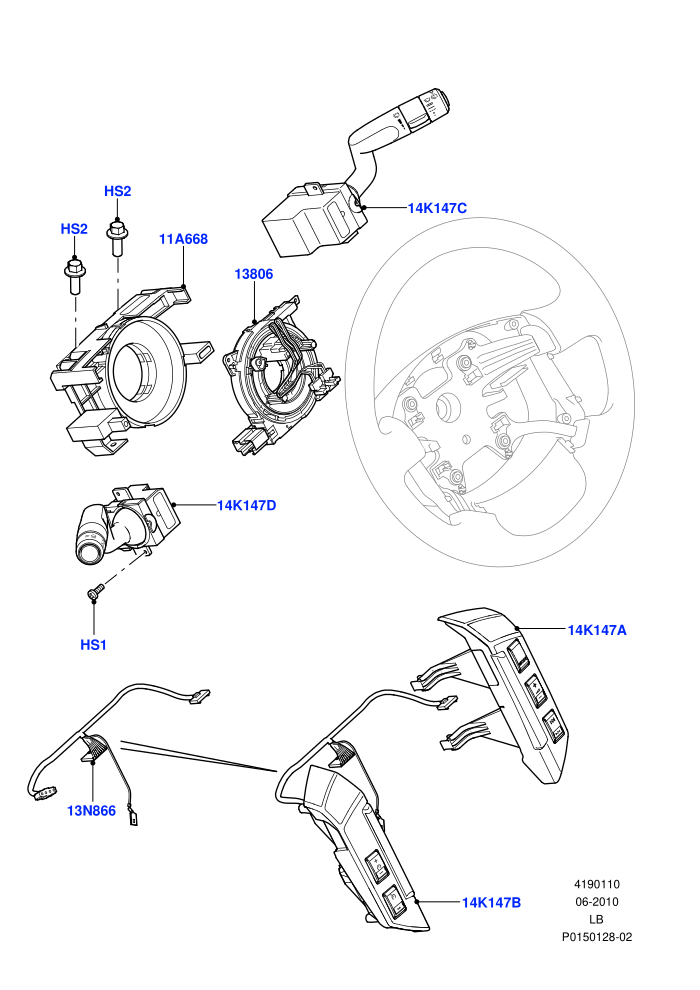 Switches (Steering Wheel)((V)TOCH999999)