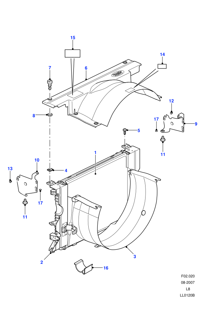 Radiator ((V)FROM7A000001)