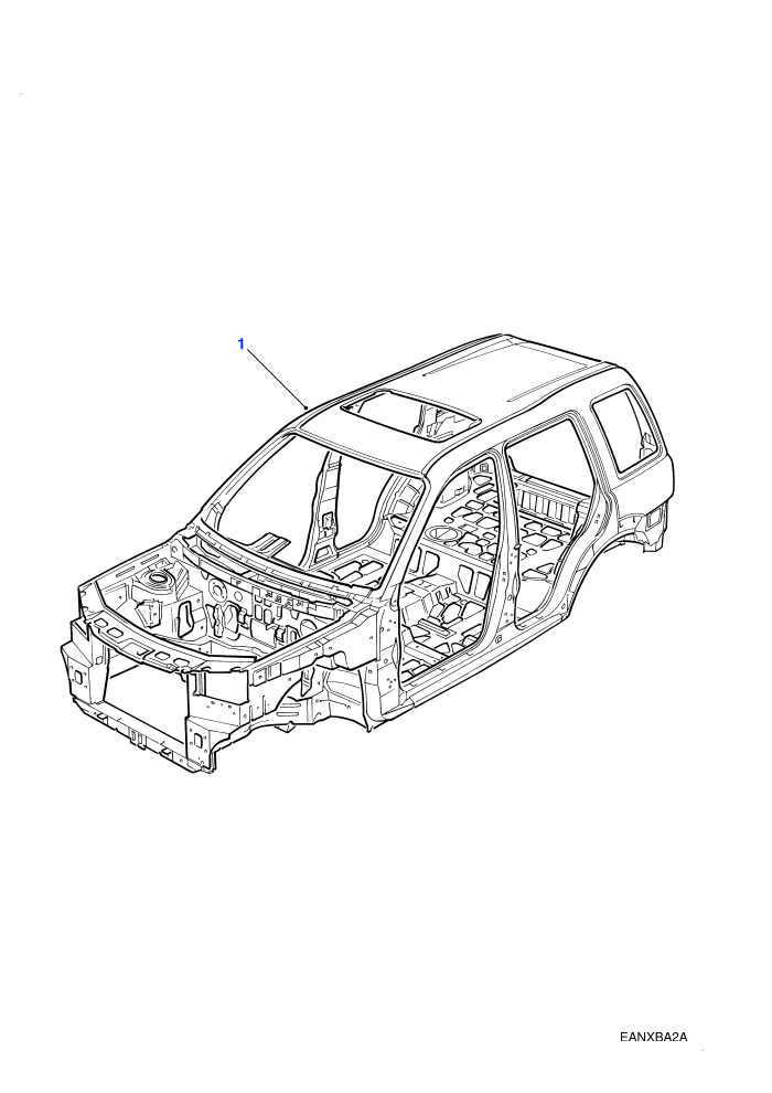 Bodyshell (5 Door Station Wagon)