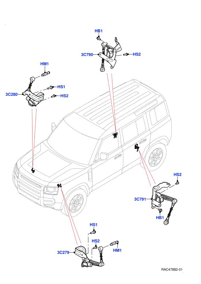 Air Suspension Controls/Electrics (Suspension Electronic Air W/Ki)((V)FROMS2000001)