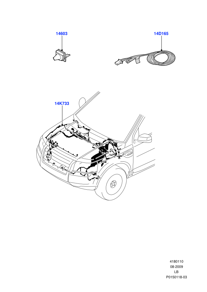 Electrical Wiring - Engine And Dash (Main Harness)((V)TO9H999999)