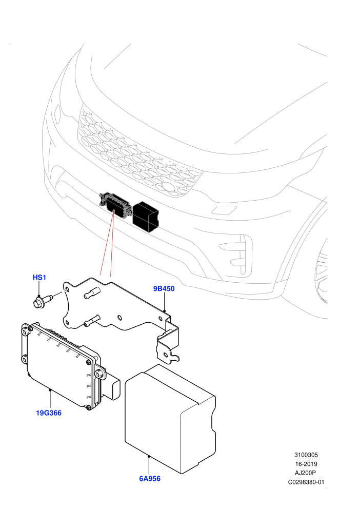 Speed Control (2.0L I4 High DOHC AJ200 Petrol,2.0L I4 Mid DOHC AJ200 Petrol,ACC + Adaptive Lane Control,ACC + Stop/go)(Solihull Plant Build)((V)FROMHA000001)