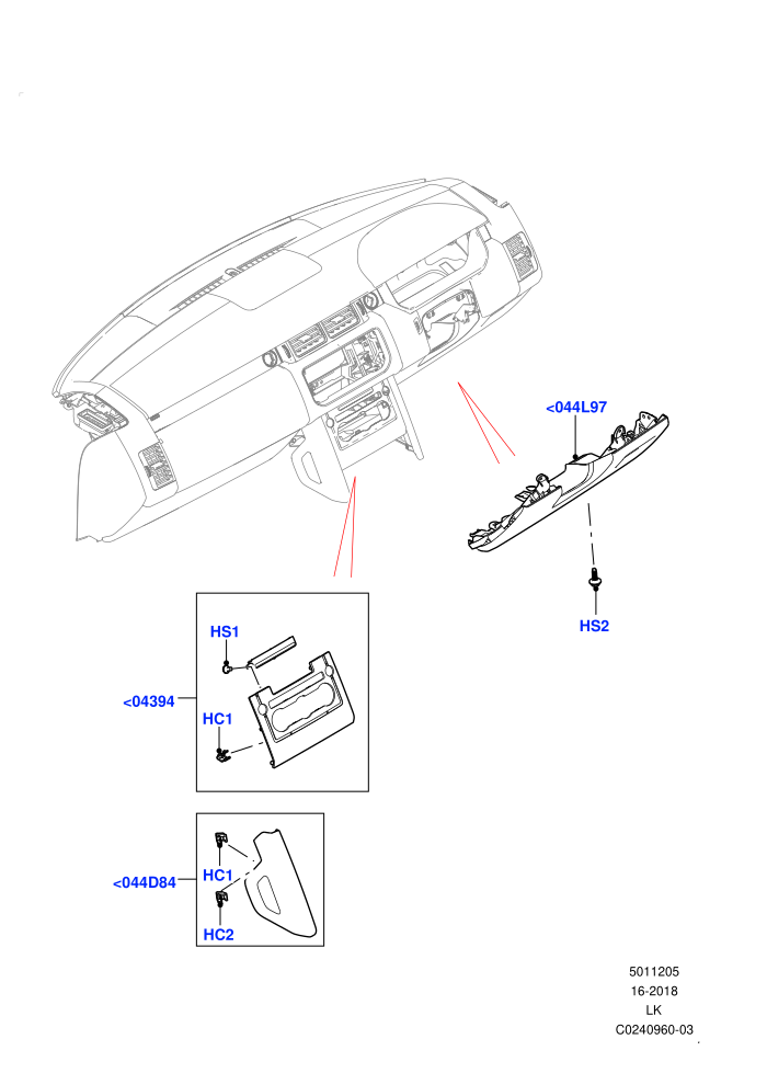 Instrument Panel (External,Lower)