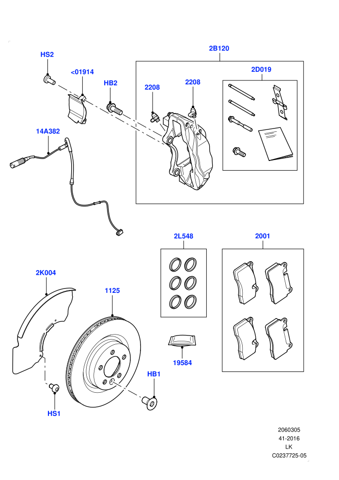 Front Brake Discs And Calipers ((V)TODA999999)