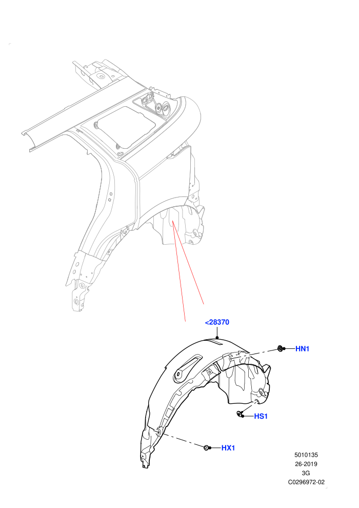 Side Panels - Inner (Changsu (China))(Wheelarch)