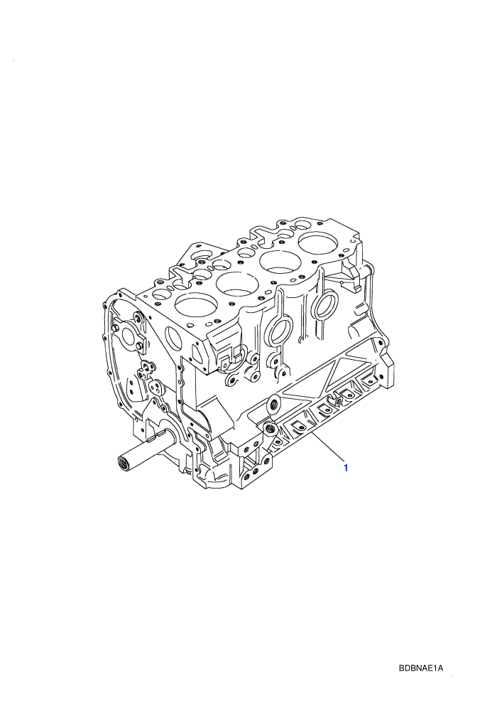 Engine Short (2.5L TDi)