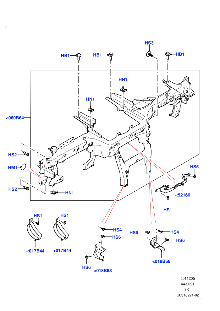Instrument Panel (Internal Components)