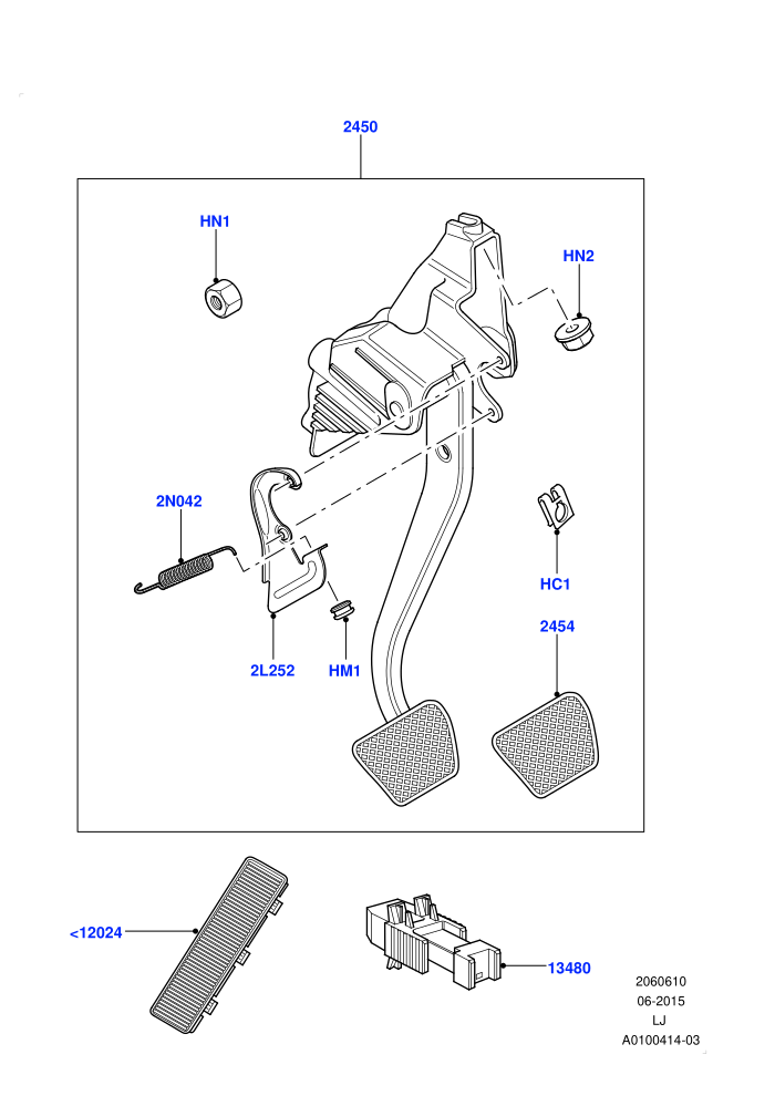 Brake And Clutch Controls ((V)TO9A999999)