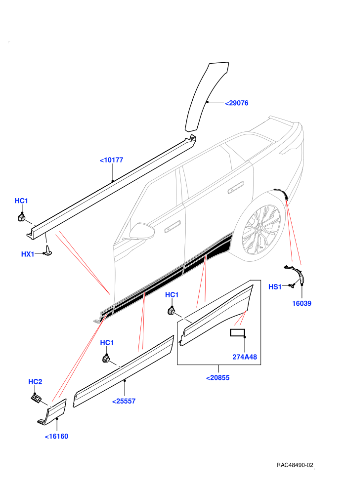 Body Mouldings