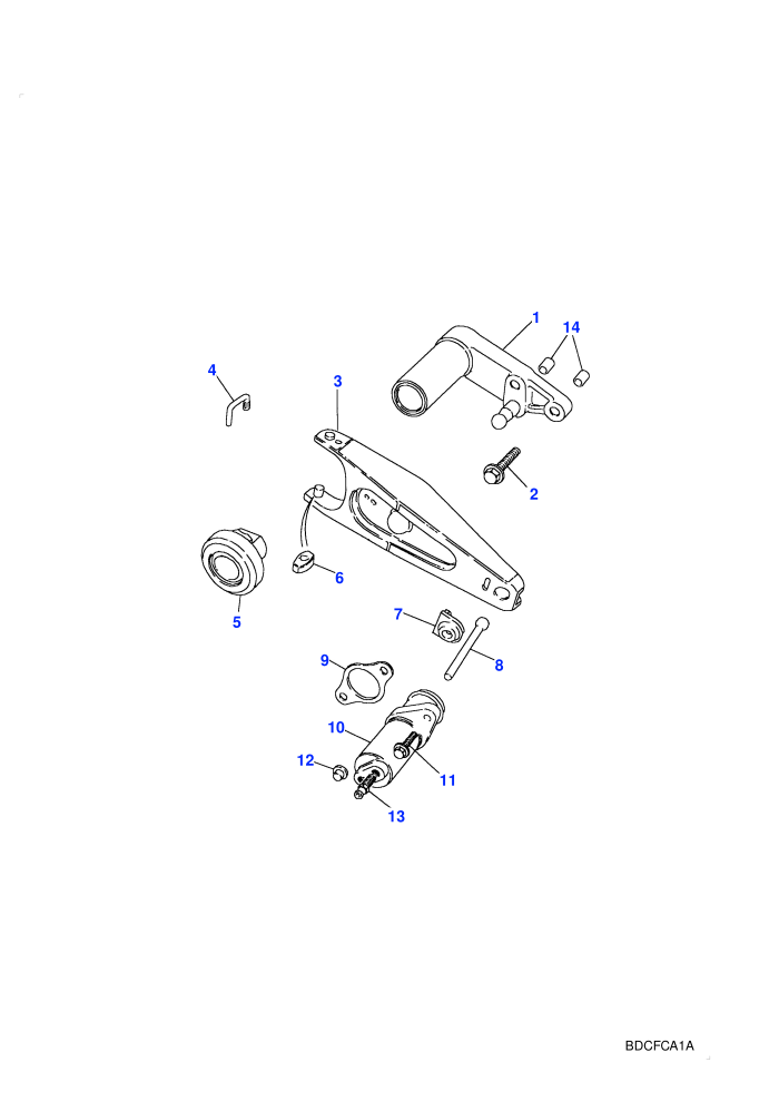 Clutch Release Mechanism (Manual Transmission,With Diesel Engines)