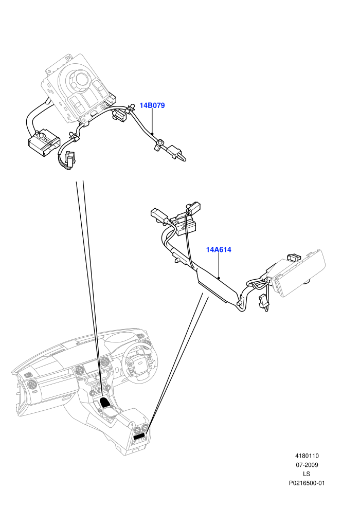 Electrical Wiring - Engine And Dash (Console)((V)FROMAA000001)
