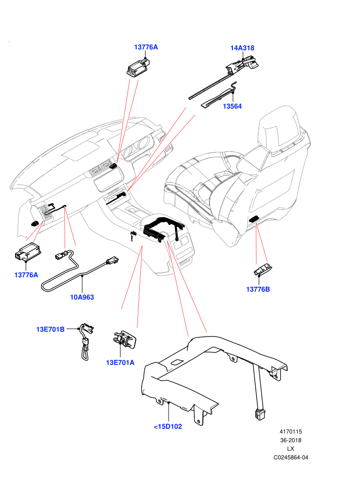 Interior Lamps (Front)