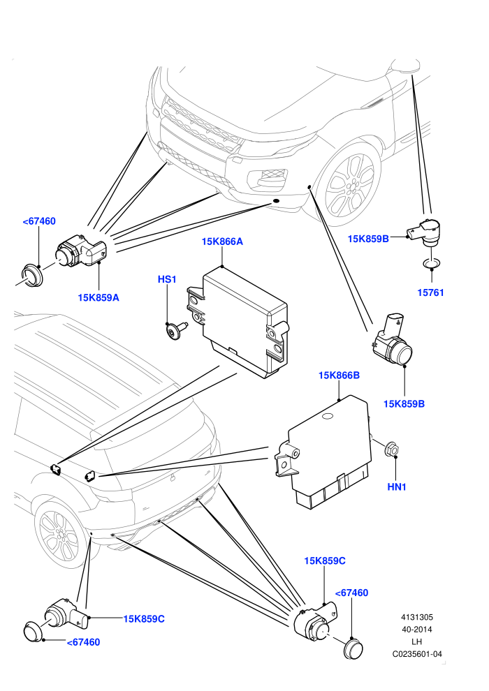 Parking Distance Control (Halewood (UK))