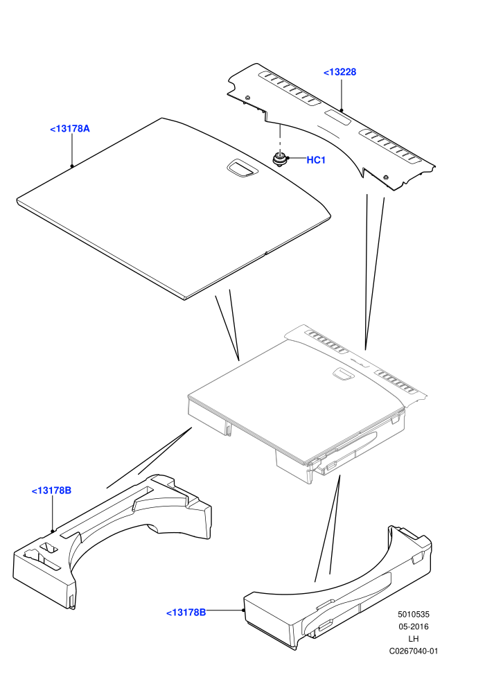 Load Compartment Trim (Itatiaia (Brazil))(Floor)((V)FROMGT000001)