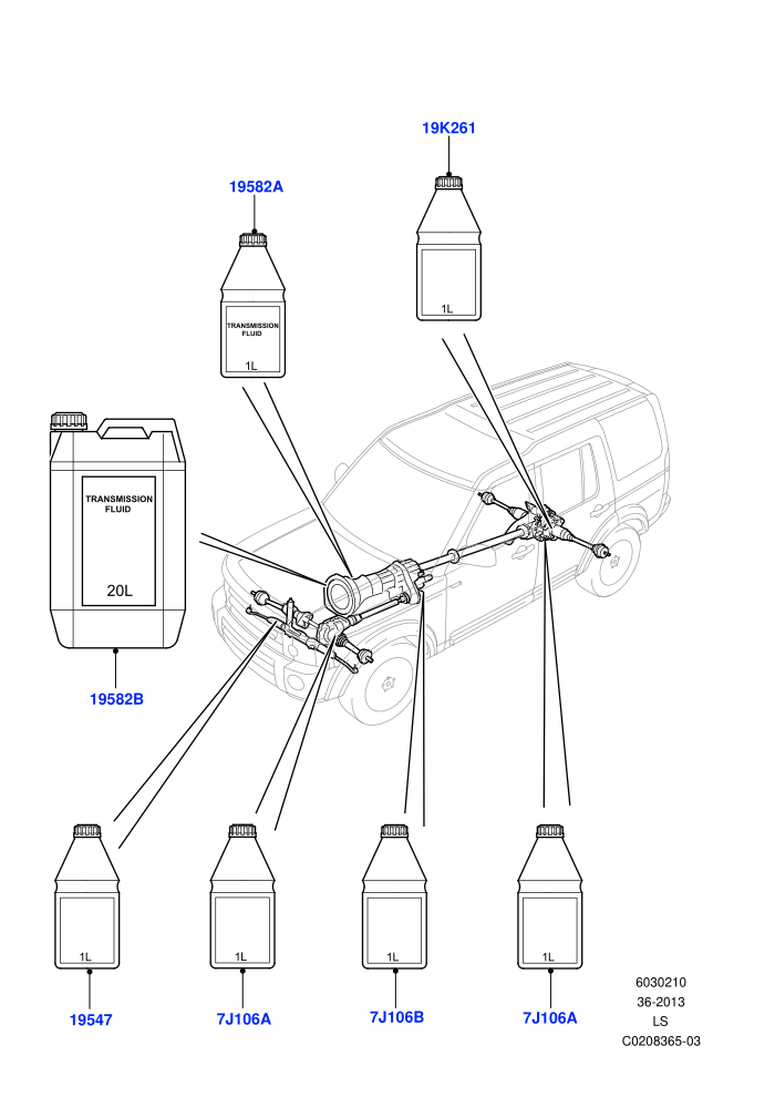 Transmission & Power Steering Oil ((V)FROMAA000001)