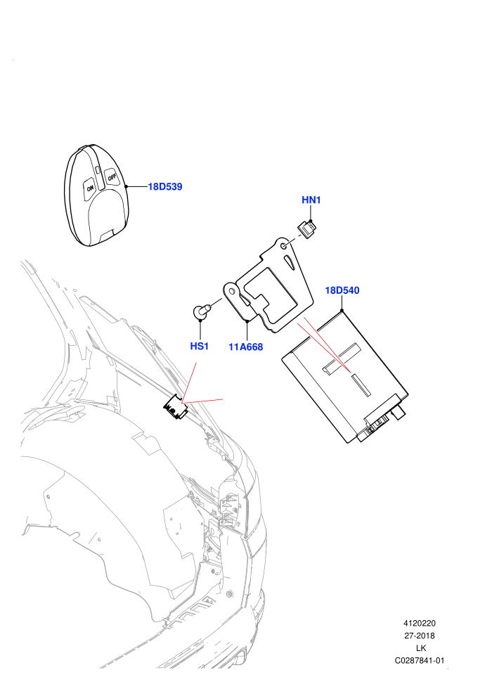 Auxiliary Fuel Fired Pre-Heater (Fuel Heater W/Pk Heat With Remote)(Remote Control)((V)FROMKA000001)