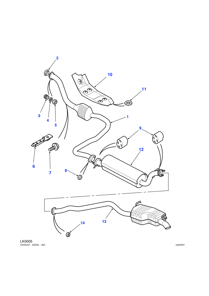 Turbo Direct Injection Catalyst (2.5L 6 Cyl BMW Turbo Diesel,With Catalyst)
