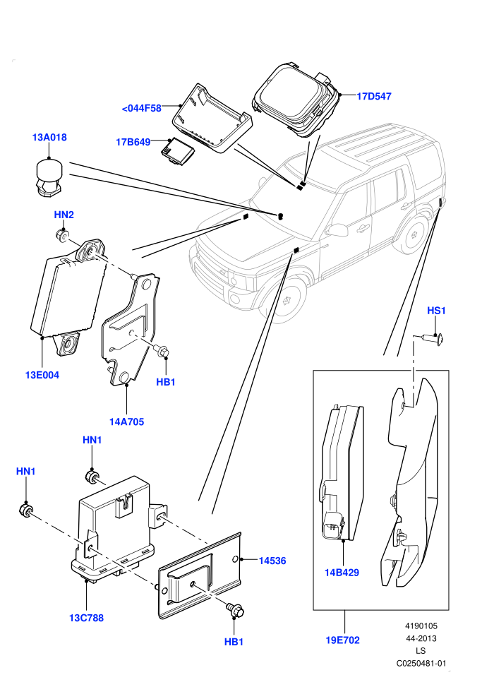 Vehicle Modules And Sensors ((V)FROMEA000001)
