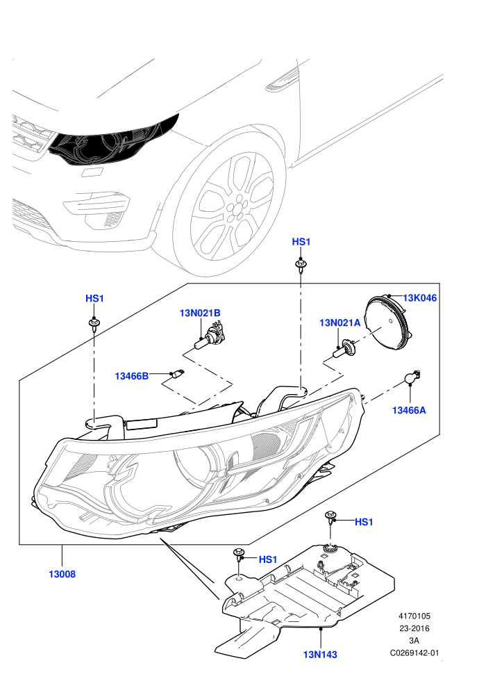 Headlamps And Front Flasher Lamps (Itatiaia (Brazil),With Halogen Headlamp)((V)FROMGT000001)