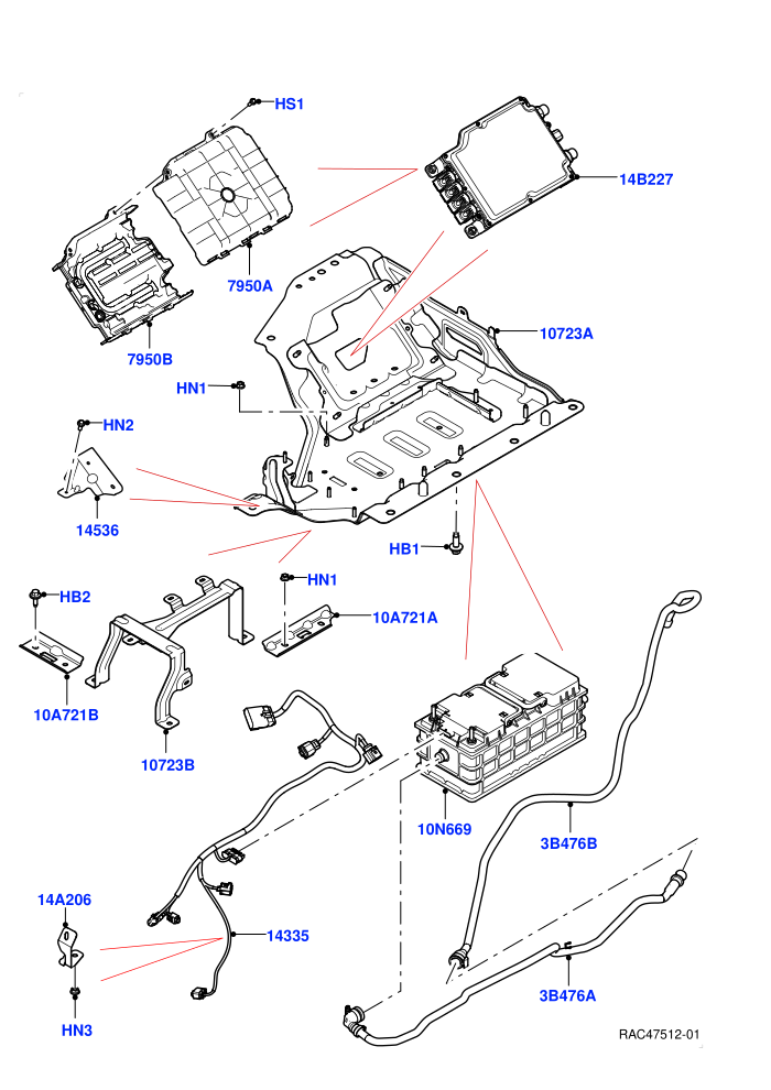 Hybrid Electrical Modules (Electric Engine Battery-MHEV)((V)FROMRA000001)