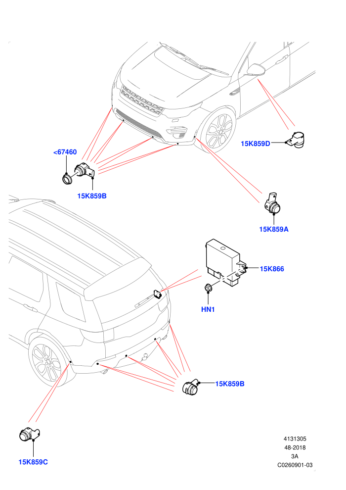 Parking Distance Control (Changsu (China))((V)TOKG446856 (V)FROMFG000001)