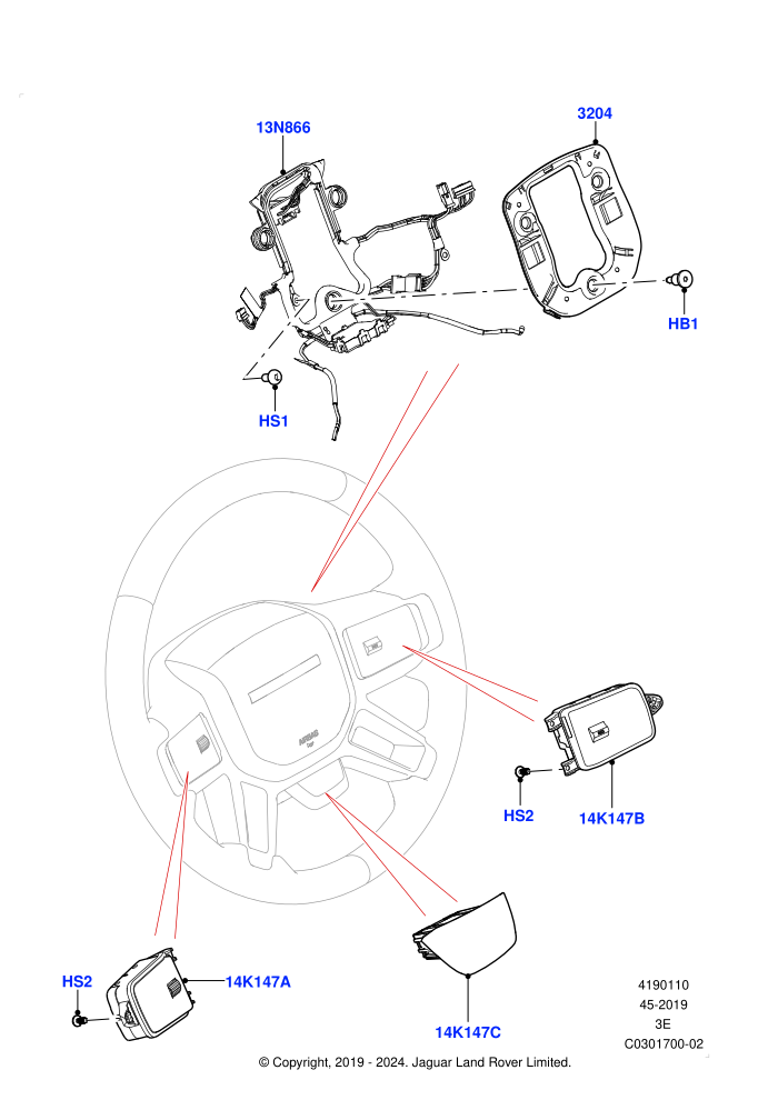 Switches (Steering Wheel)