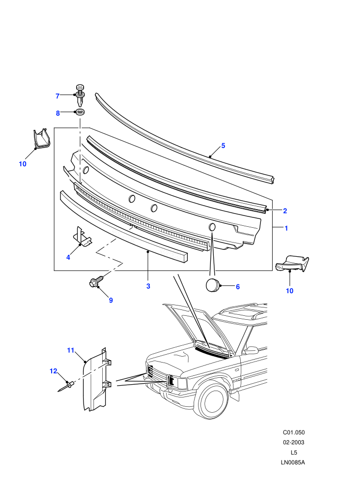 Deflectors-Air Intake