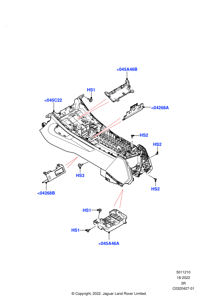 Console - Floor (Internal Components)